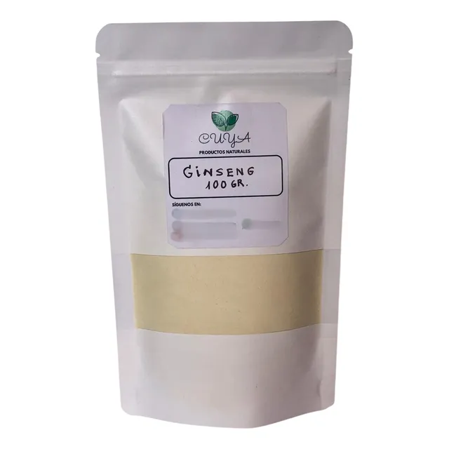 Ginseng Panax 100gr Doypack En Polvo
