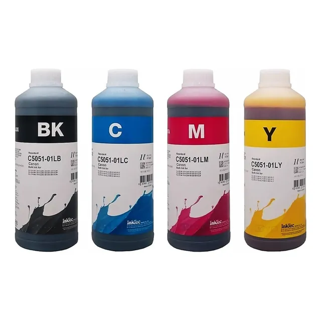 Tinta Inktec 4l Cmyk G7010 G5010 G2170 G3110 G2110 G4110