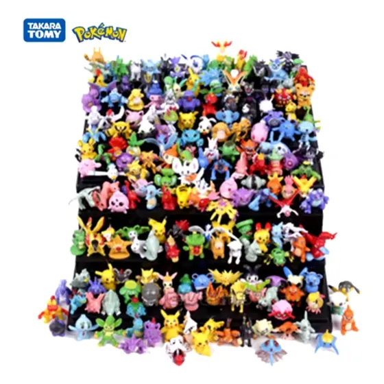 Figura De Pokémon De Diferentes Estilos 144piezas