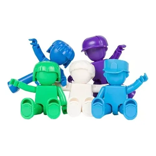 Imanix Friends Fun Pack 5 Figuras Articulables Magnéticas