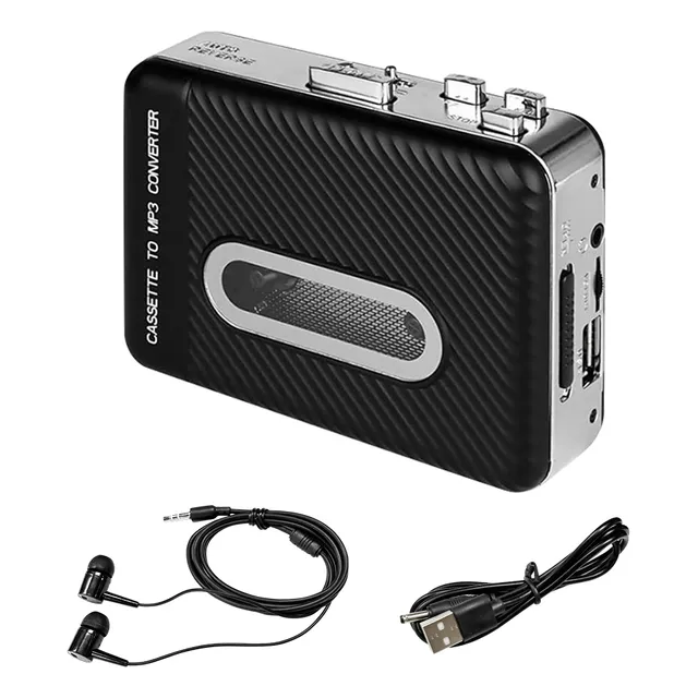Reproductor De Casete Convertidor De Cintas Usb A Mp3