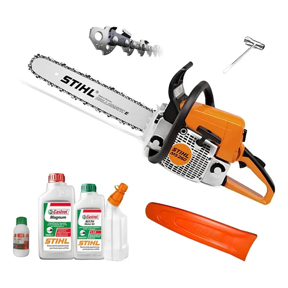 Motosserra Stihl Ms 250 Profissional 40cm + Óleos E Limas