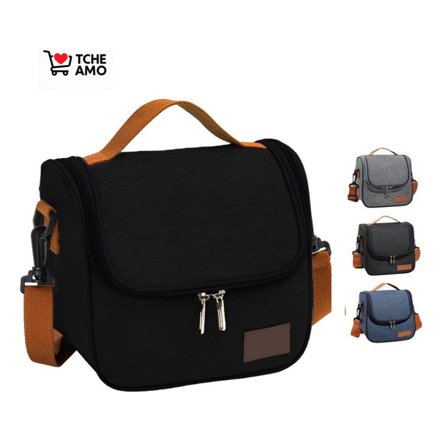 Bolsa Isotérmica Térmica Lancheira Marmita Sacola Para Academia Trabalho Escola E Passeios... Bolsa Isotérmica Térmica Lancheira Marmita Sacola Para Academia Trabalho Escola E Passeios...