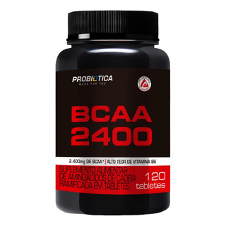 Suplemento Em Tabletes Probiótica Bcaa 2400 Em Pote De 120g Suplemento Em Tabletes Probiótica Bcaa 2400 Em Pote De 120g