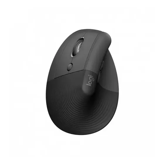 Mouse Sem Fio Logitech Lift Vertical - Grafite