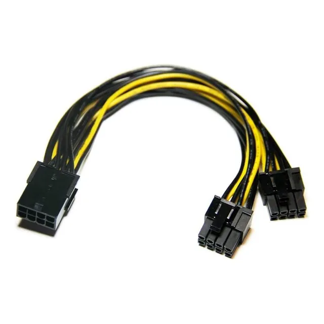 Cable Spliter Pcie 8 Pin Hembra A Dos 8 Pin (6 +2) Pcie-e