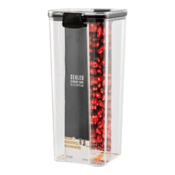 Frasco Taper Recipiente Hermetico Apilable Cocina 1800ml Una Ganga