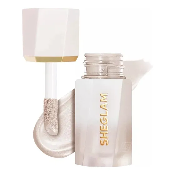 Iluminador líquido de maquillaje Sheglam Glow Bloom Shein Tom Vanilla Frost