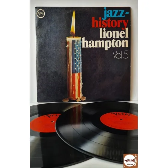 Lp Jazz History - Lionel Hampton Vol. 5 (duplo)