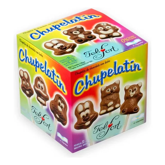 Chupetín Felfort Chupelatin - Caja X 32un