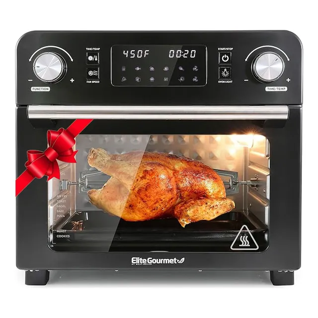 Horno Freidora Digital Programable Elite Gourmet