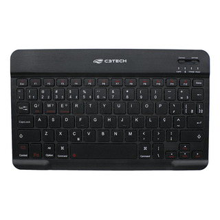 Teclado Sem Fio Bluetooth K-bt40bk Preto Mini C3tech Teclado Sem Fio Bluetooth K-bt40bk Preto Mini C3tech