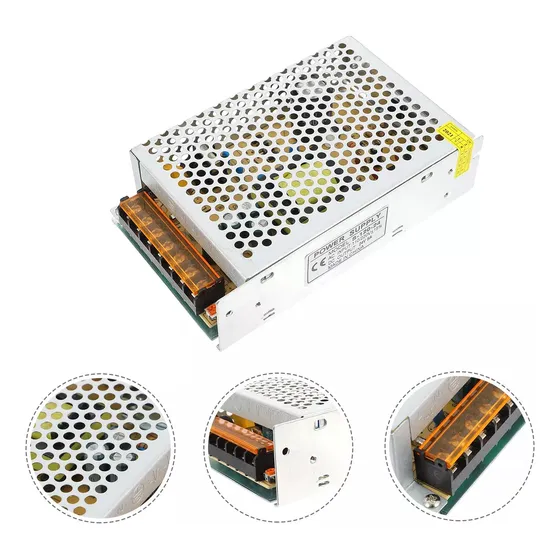 Transformador Fuente Poder Driver 12v 5a 60w Cctv Led