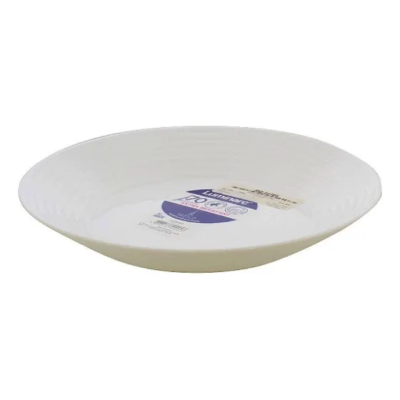 Plato Hondo Blanco Individual Luminarc 23 Cm