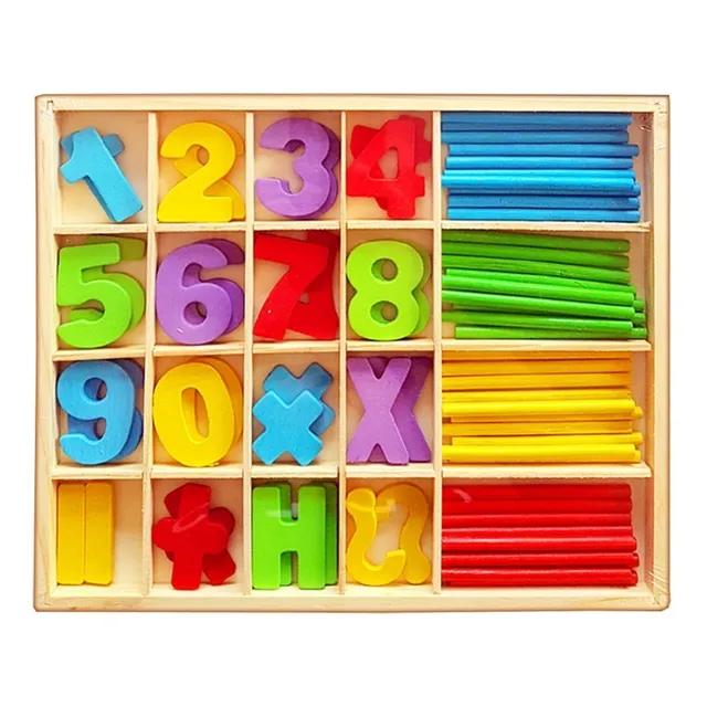 Caja Educativa De Estudio Infantil Juego Cuentas Matematica