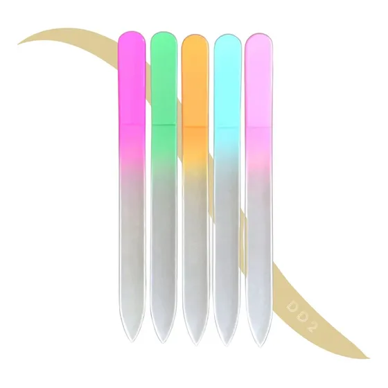 Lima Vidrio De Cristal Para Uñas Esculpidas Manicuria