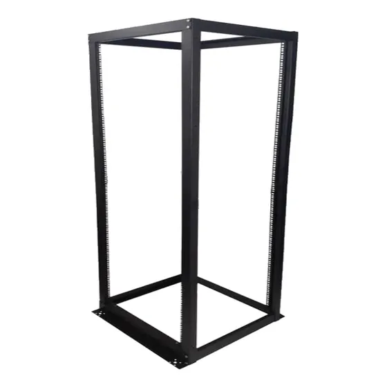 Rack Gabinete De Piso Abierto 22u 1.10 Metros 4 Postes