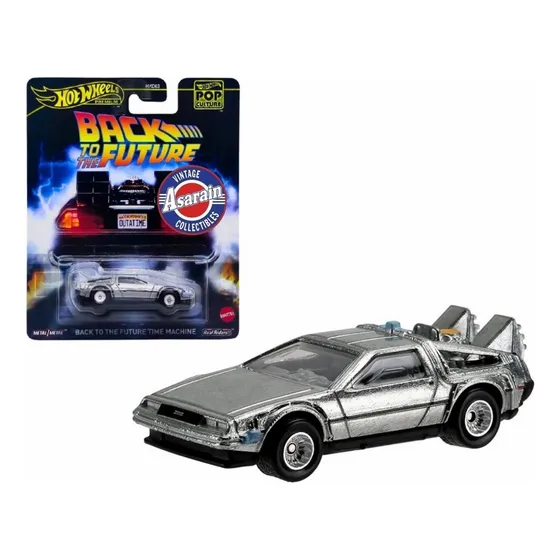 Delorean De Volta Para O Futuro 1 Time Retro Hot Wheels 1/64