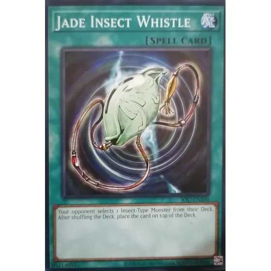 Yugioh! Jade Insect Whistle Ioc-en100 Common