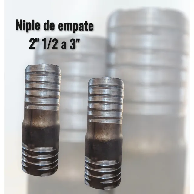 Niple De Empate De 2 1/2 A 3  Para Agua