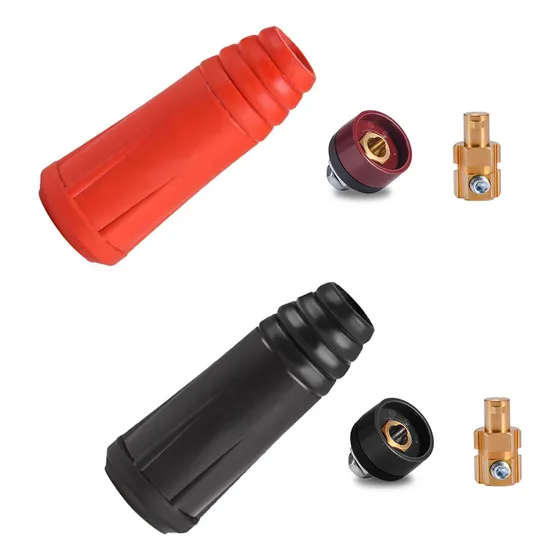 Bornes For Soldadora Inversora Conector Rápido De 200 Amper