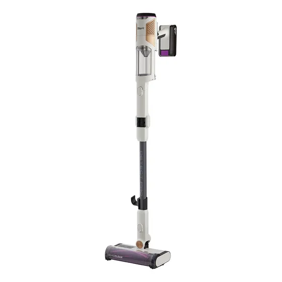 Aspiradora Vertical Sin Cable Quad Clean Detect Pro Shark Color Blanco
