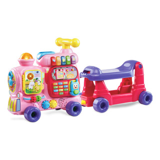 Tren Del Alfabeto Rosa Sit-to-stand Para Niños Tren Del Alfabeto Rosa Sit-to-stand Para Niños