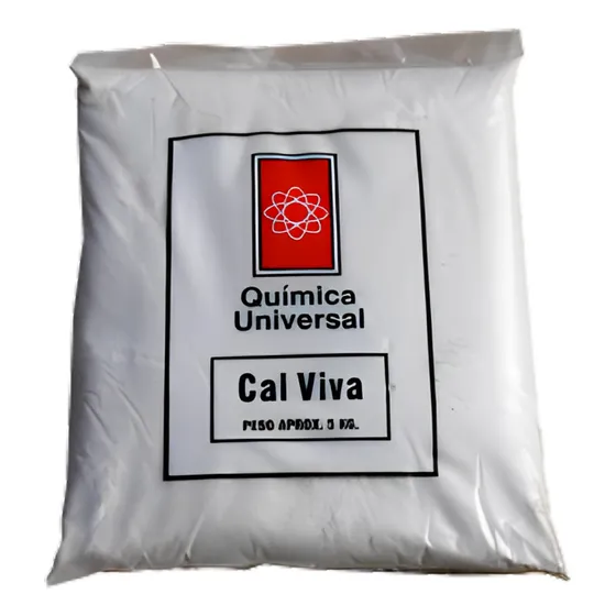 Cal Viva Bolsa 5 Kg Química Universal: Tratamiento De Suelo