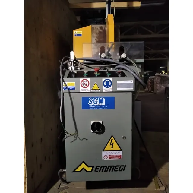 Maquina Trozadora De Aluminios Semi Automatica Usada Emmegi