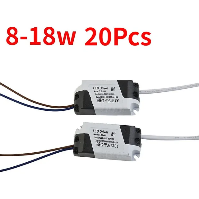 Balastra Transformer Driver For Led Lampara 8w-18w 20pza=