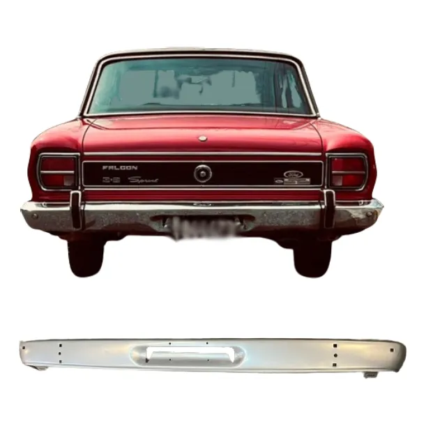 Paragolpe Trasero Pintado Símil Cromado Ford Falcon 73 Al 81