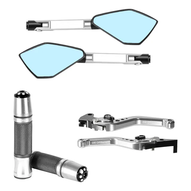 Kit Retrovisor Tomok Manopla Fenix Manete Dafra Next 250 300