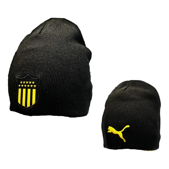 Gorro Gorra Peñarol Puma Reversible Abrigo Invierno - Auge