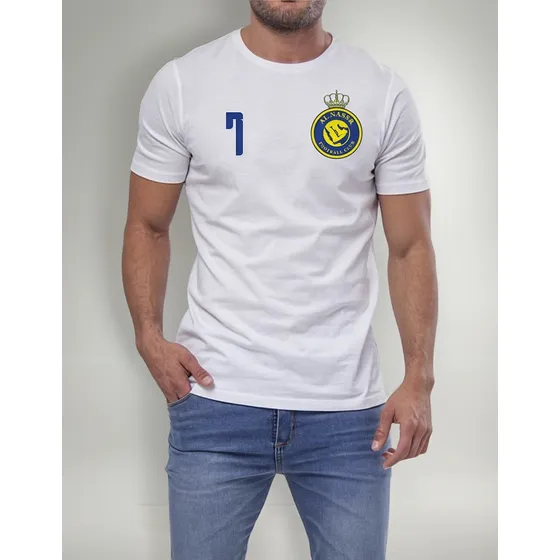 Camiseta Ronaldo Suplente Al Nassr Cr7 Imperdible 