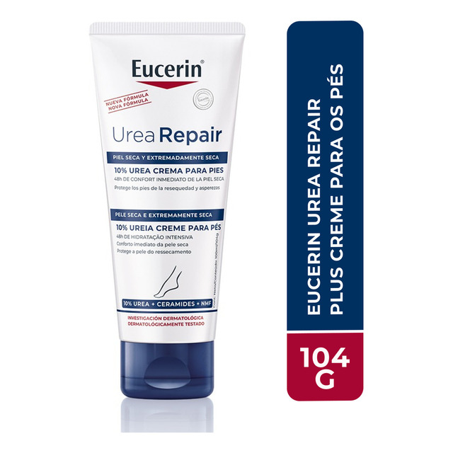 Eucerin Creme Hidratante Para Pés Urea Repair Plus 100ml, Hidratação Intensiva, Ureia, Pel... Eucerin Creme Hidratante Para Pés Urea Repair Plus 100ml, Hidratação Intensiva, Ureia, Pel...