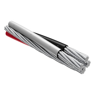 Fio Cabo De Aluminio Multiplex Quad. 4 X 16mm Com 100 Metro Fio Cabo De Aluminio Multiplex Quad. 4 X 16mm Com 100 Metro