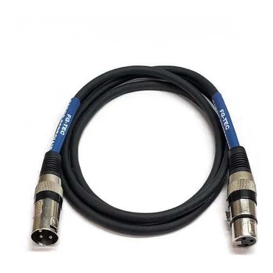 Xlr Macho X 1 Xlr Fêmea 1,5 Metros Balanceado