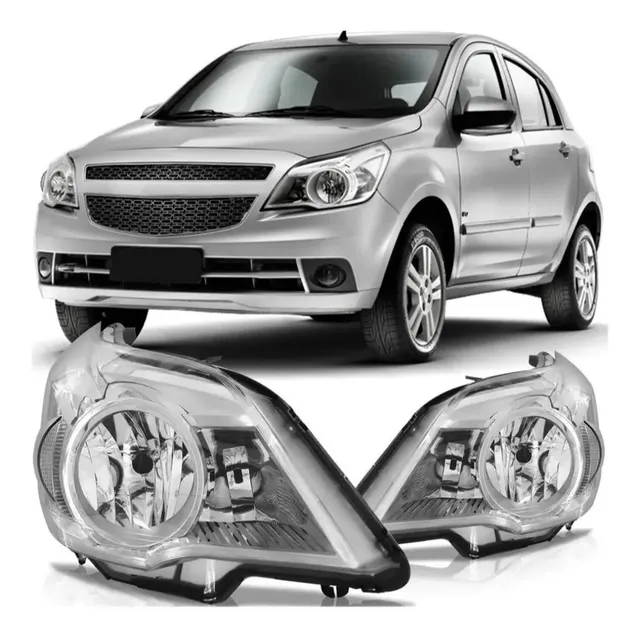 Optica Chevrolet Agile 2009 2010 2011 2012 Cromada