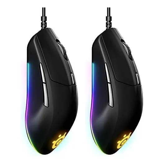 Pack De 2 Ratones Gaming Steelseries Rival 3 Rgb Ergmicos