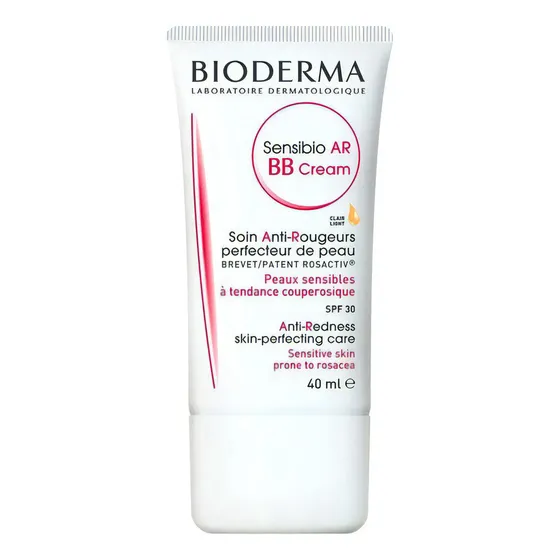 Crema Bioderma Sensibio Ar Bb Cream Pieles Rosaceas 40ml