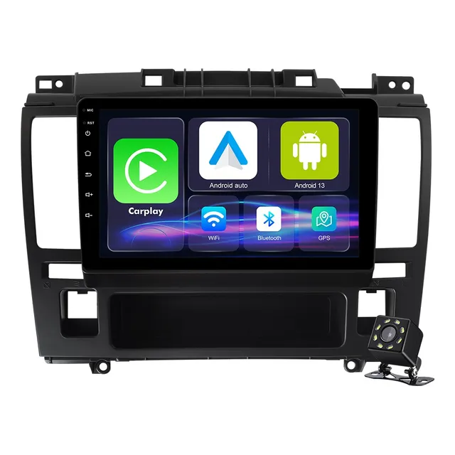 Autoestéreo Para Nissan Tiida 2004-2013 C/cámara, Gps, Wifi