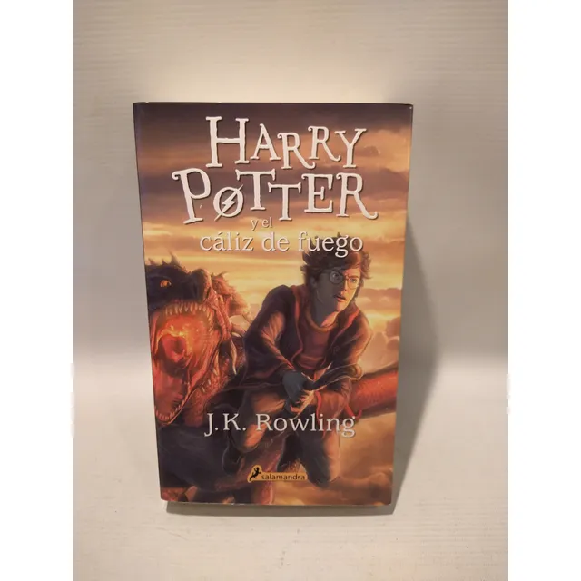 Harry Potter El Caliz De Fuego Rowling Salamandra