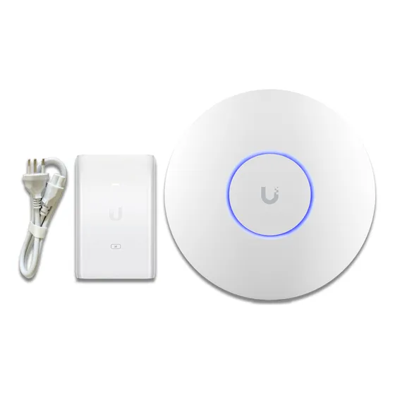 Access Point Ubiquiti Unifi 6 Long Range U6-lr Wi-fi 6 Com Fonte U-poe-at-br Injetor Poe 48v 30w 802.3at Incluso