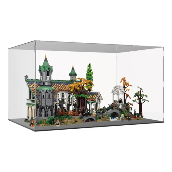 Caja Encastrable Acrílico Lego Rivendell 10316
