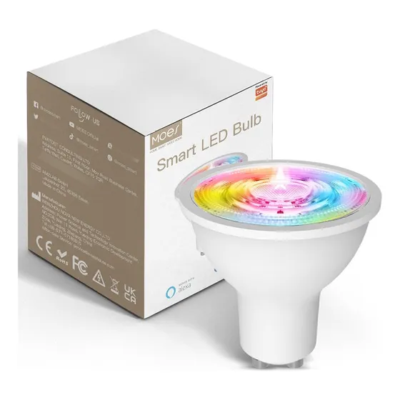 Lampara Dicroica Smart Zigbee Rgb 5w Home Assistant Domotica