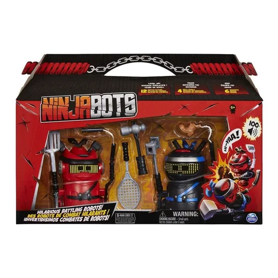 Spin Master Ninja Bots ¡divertidísimos Combates De Robots! 