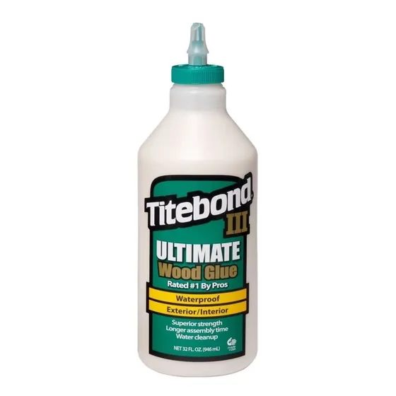 Cola Blanca Titebond Iii Resistente Al Agua Importada 1/4gal