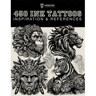 Libro: 450 Ink Tattoos Inspiration & References: Art Book Of Libro: 450 Ink Tattoos Inspiration & References: Art Book Of