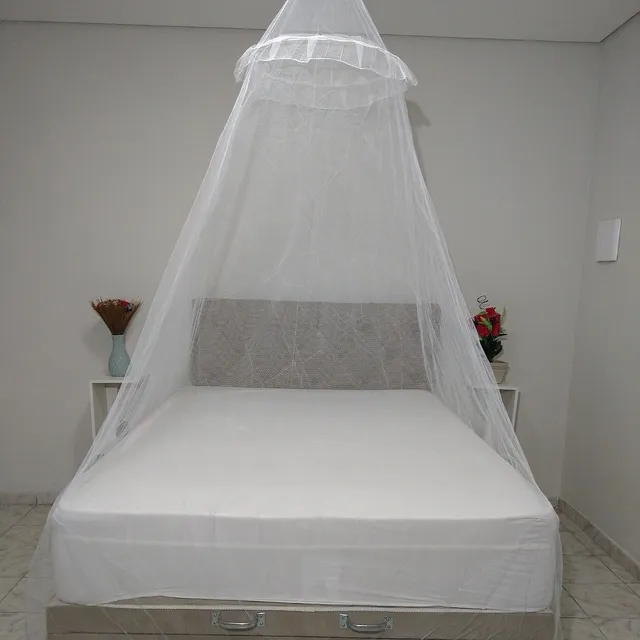 Mosquiteiro Renda Filó Para Proteger Contra Pernilongos