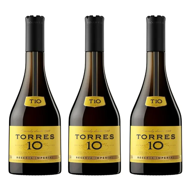 Brandy Torres 10 700ml (3 Pack)